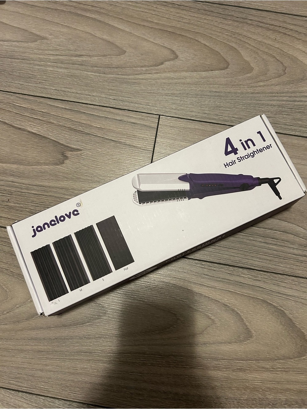 4-in-1 Hair Straightener in Purple